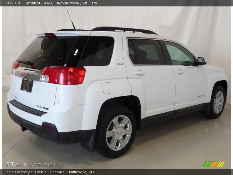 Olympic White / Jet Black 2012 GMC Terrain SLE AWD