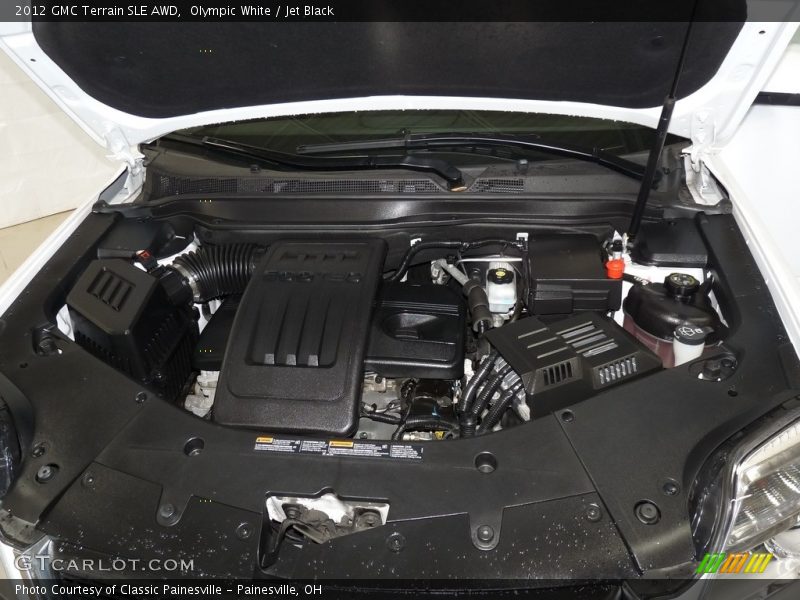 Olympic White / Jet Black 2012 GMC Terrain SLE AWD