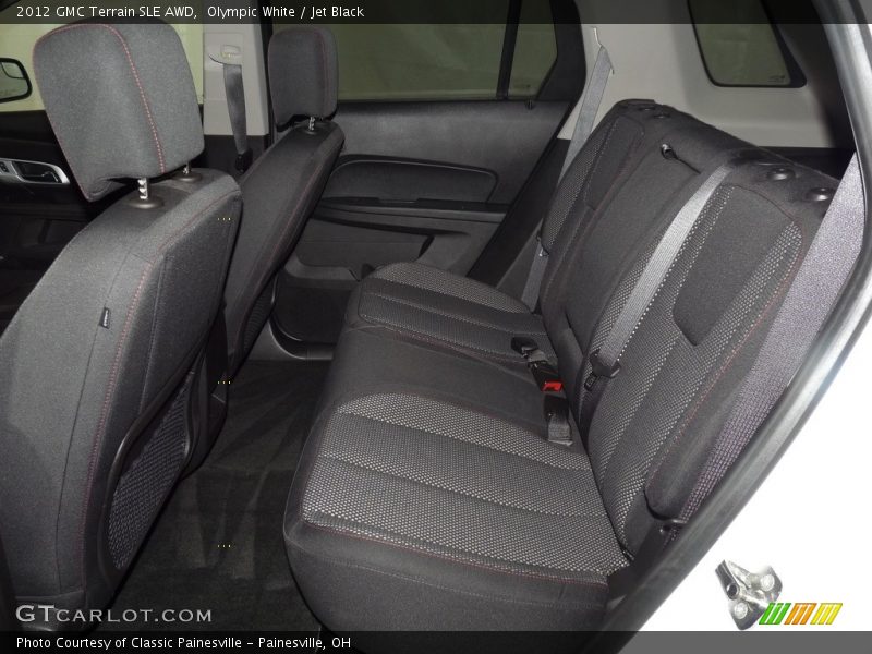 Olympic White / Jet Black 2012 GMC Terrain SLE AWD