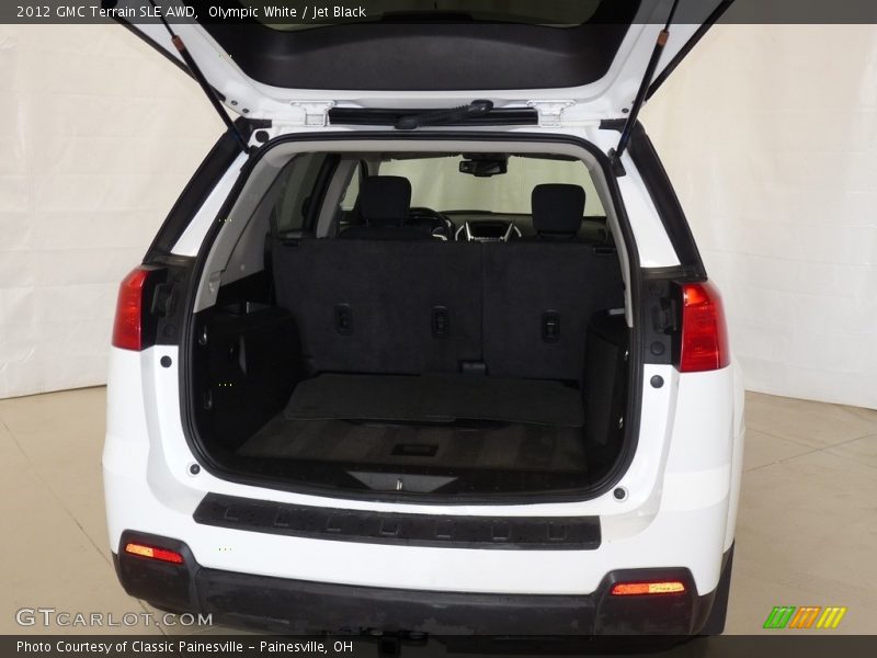 Olympic White / Jet Black 2012 GMC Terrain SLE AWD