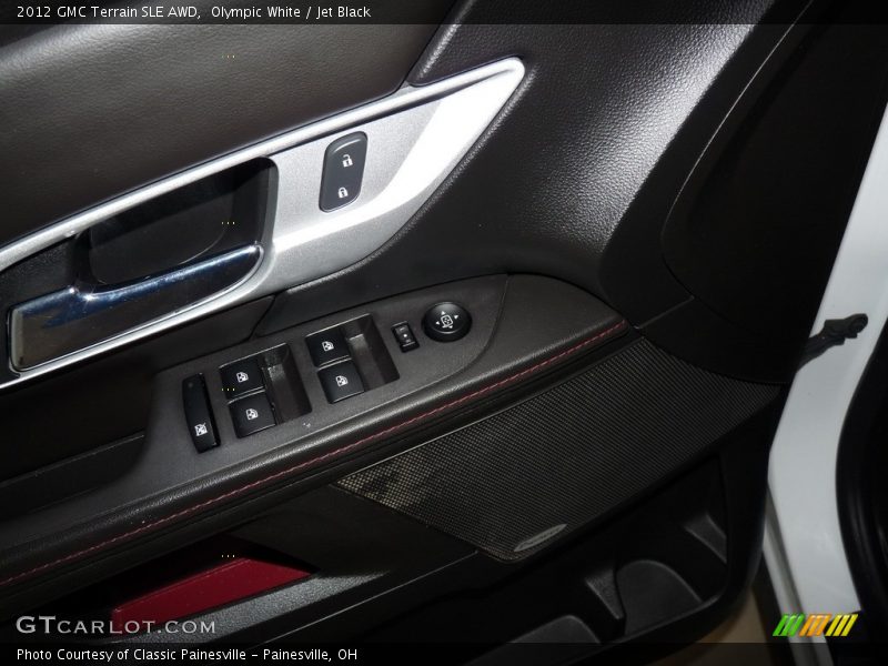 Olympic White / Jet Black 2012 GMC Terrain SLE AWD