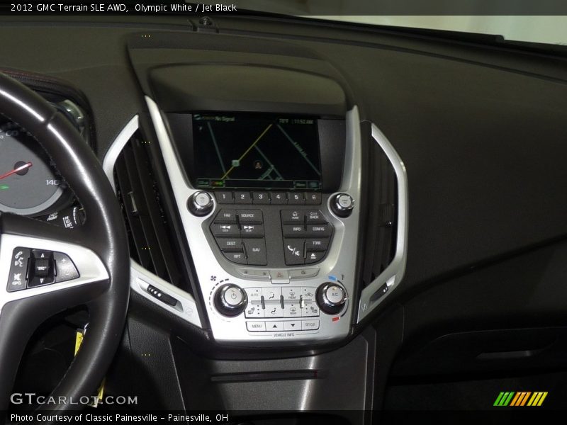 Olympic White / Jet Black 2012 GMC Terrain SLE AWD
