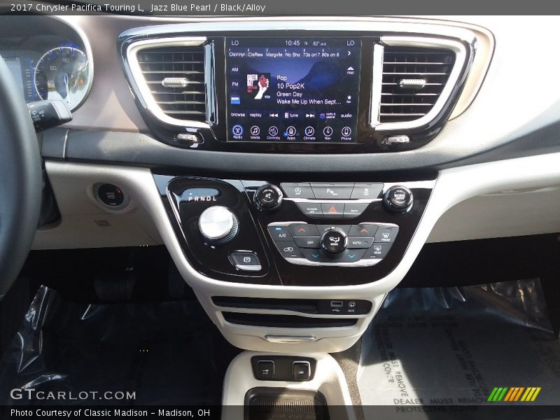Jazz Blue Pearl / Black/Alloy 2017 Chrysler Pacifica Touring L