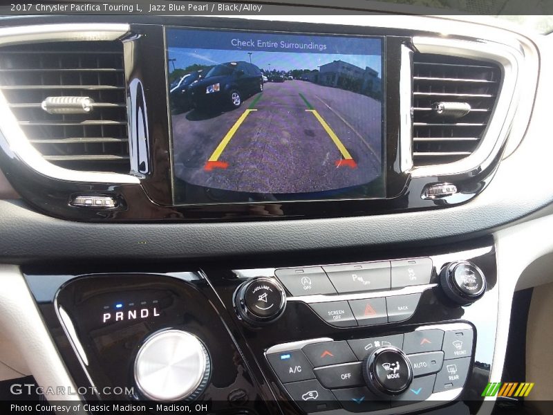 Jazz Blue Pearl / Black/Alloy 2017 Chrysler Pacifica Touring L