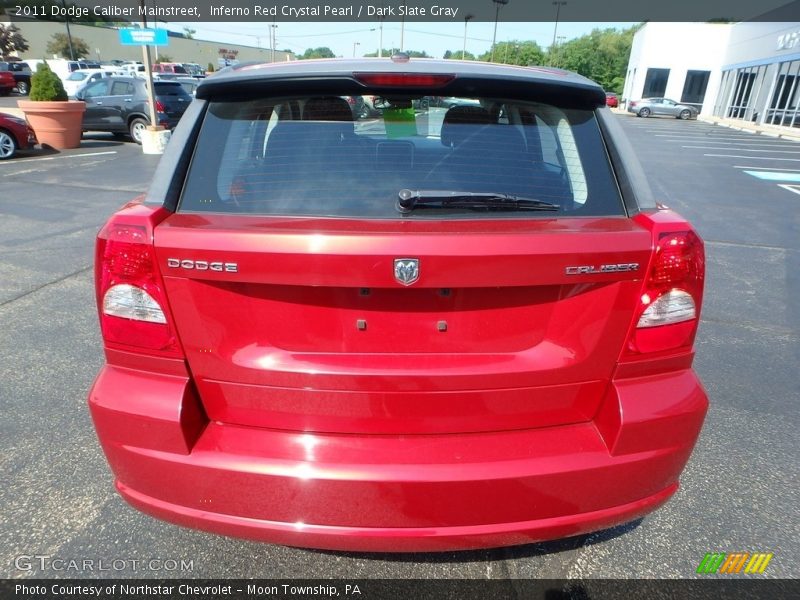 Inferno Red Crystal Pearl / Dark Slate Gray 2011 Dodge Caliber Mainstreet