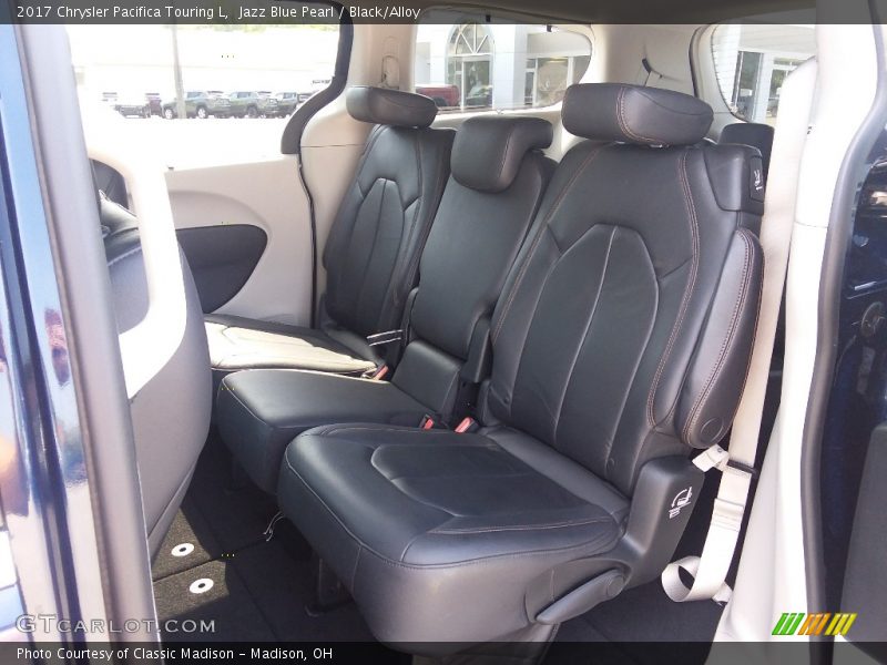 Jazz Blue Pearl / Black/Alloy 2017 Chrysler Pacifica Touring L