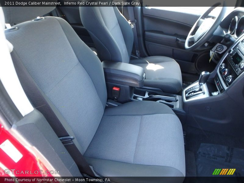 Inferno Red Crystal Pearl / Dark Slate Gray 2011 Dodge Caliber Mainstreet