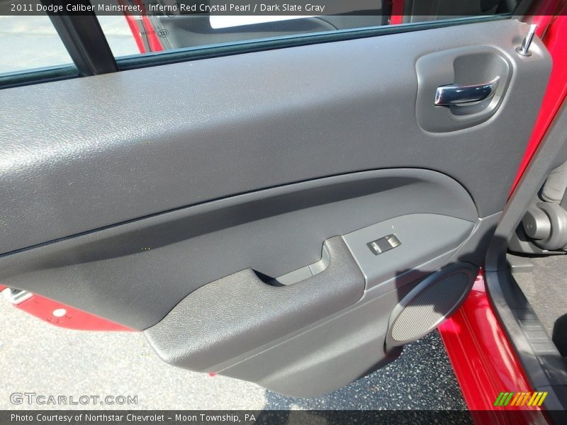 Inferno Red Crystal Pearl / Dark Slate Gray 2011 Dodge Caliber Mainstreet