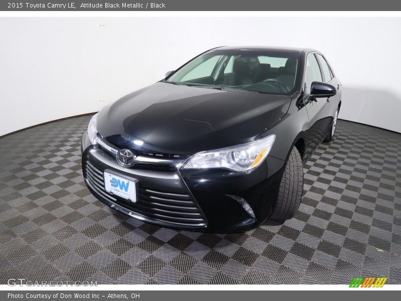 Attitude Black Metallic / Black 2015 Toyota Camry LE