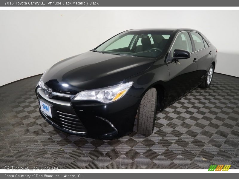 Attitude Black Metallic / Black 2015 Toyota Camry LE
