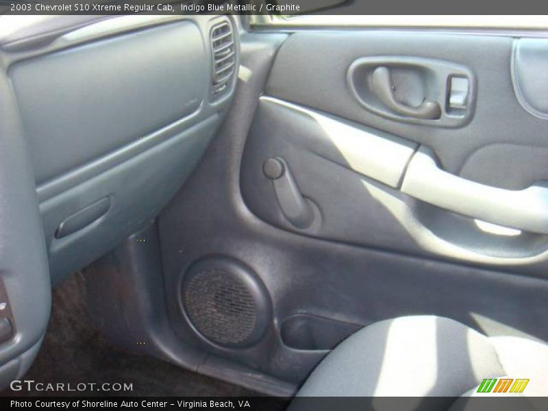 Indigo Blue Metallic / Graphite 2003 Chevrolet S10 Xtreme Regular Cab