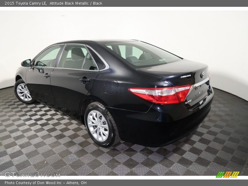 Attitude Black Metallic / Black 2015 Toyota Camry LE