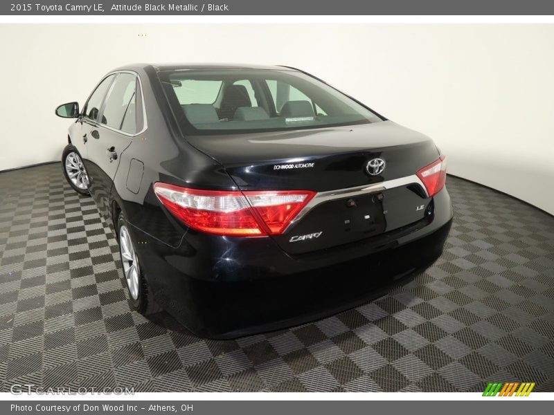 Attitude Black Metallic / Black 2015 Toyota Camry LE