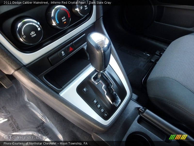 Inferno Red Crystal Pearl / Dark Slate Gray 2011 Dodge Caliber Mainstreet