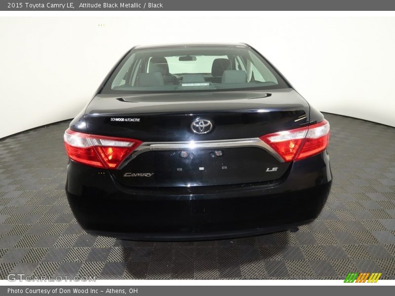 Attitude Black Metallic / Black 2015 Toyota Camry LE