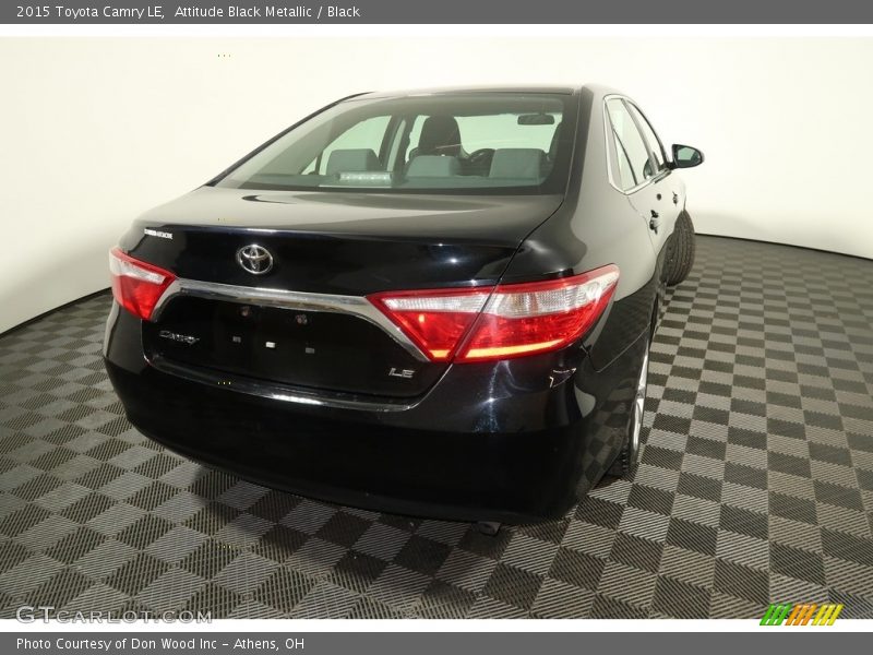 Attitude Black Metallic / Black 2015 Toyota Camry LE