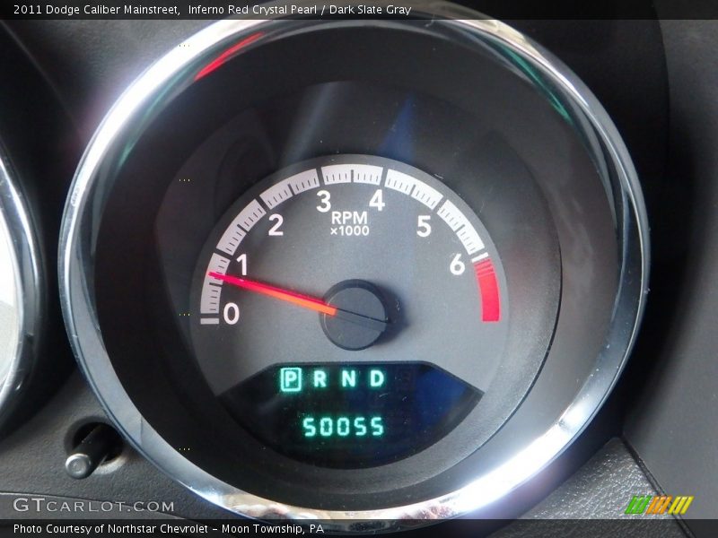 Inferno Red Crystal Pearl / Dark Slate Gray 2011 Dodge Caliber Mainstreet