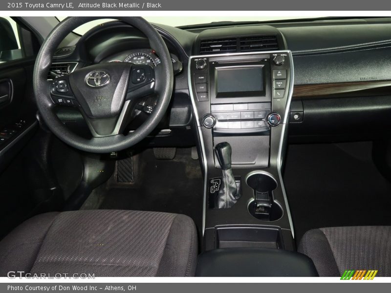 Attitude Black Metallic / Black 2015 Toyota Camry LE