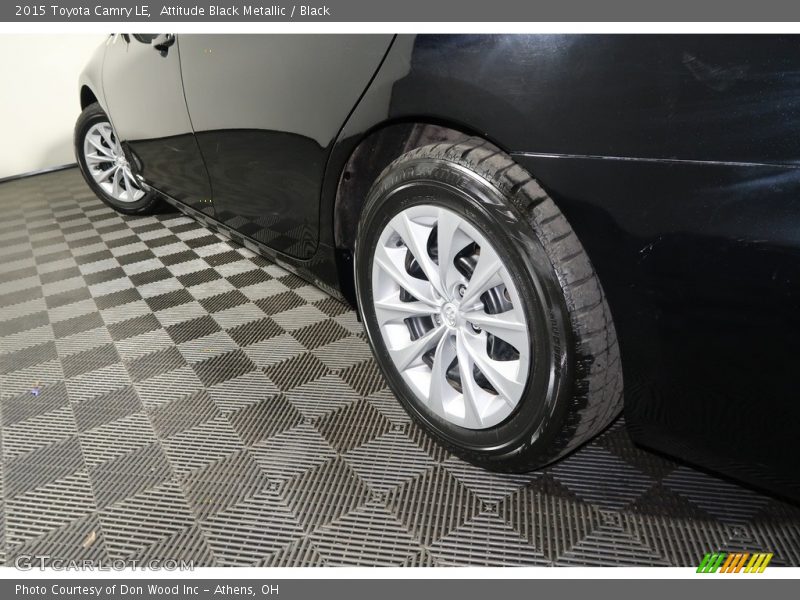Attitude Black Metallic / Black 2015 Toyota Camry LE