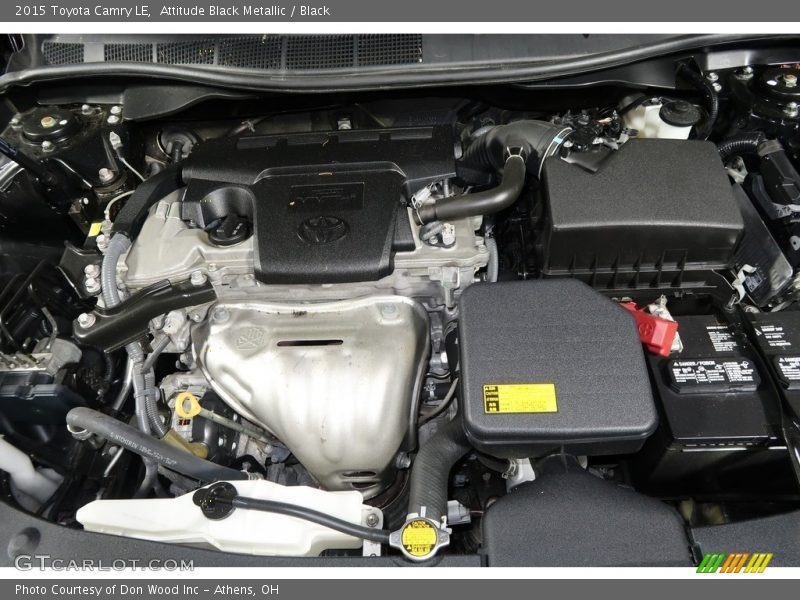 Attitude Black Metallic / Black 2015 Toyota Camry LE