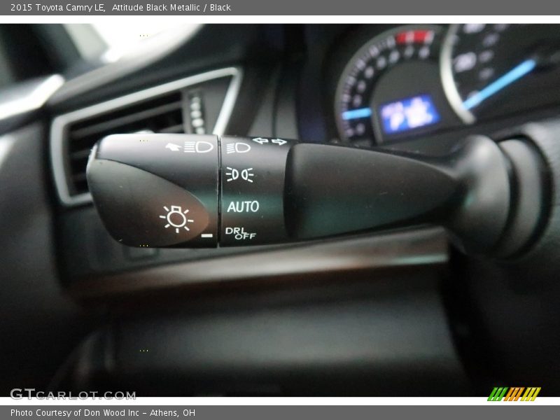Attitude Black Metallic / Black 2015 Toyota Camry LE