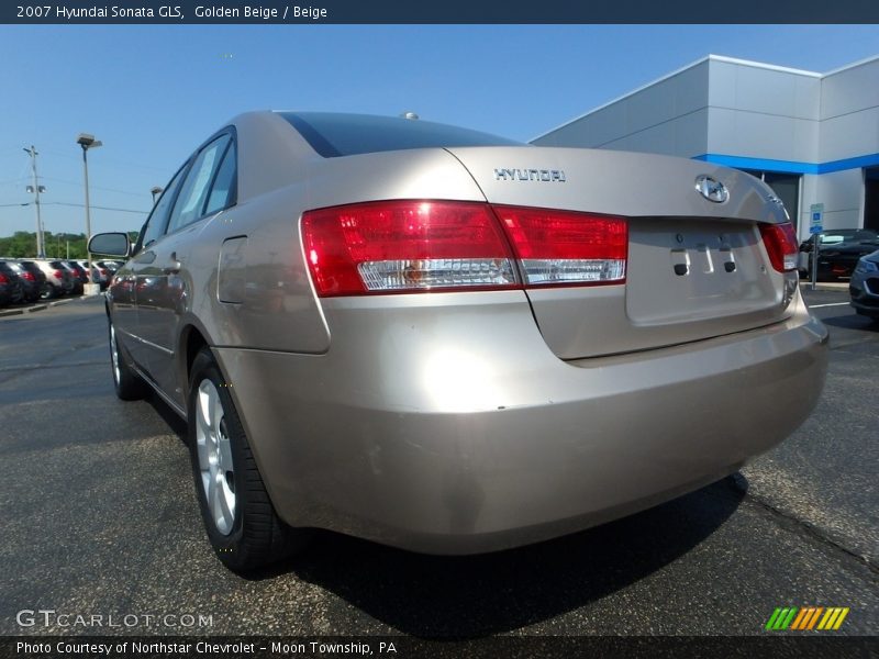 Golden Beige / Beige 2007 Hyundai Sonata GLS
