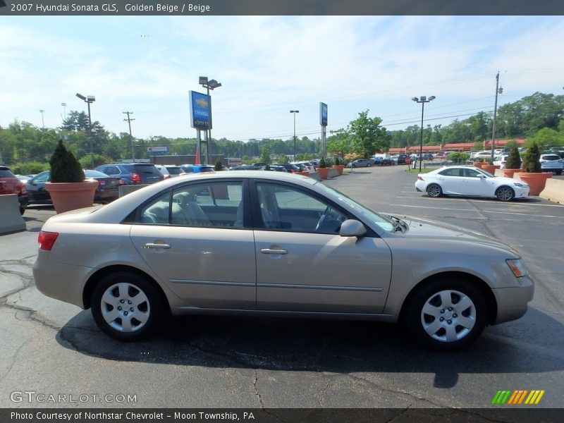 Golden Beige / Beige 2007 Hyundai Sonata GLS