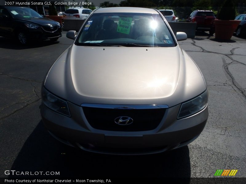 Golden Beige / Beige 2007 Hyundai Sonata GLS