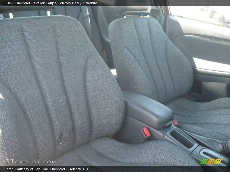 Victory Red / Graphite 2004 Chevrolet Cavalier Coupe