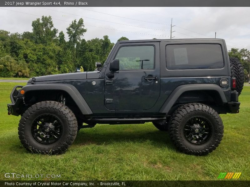 Rhino / Black 2017 Jeep Wrangler Sport 4x4