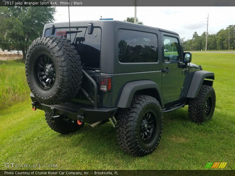 Rhino / Black 2017 Jeep Wrangler Sport 4x4