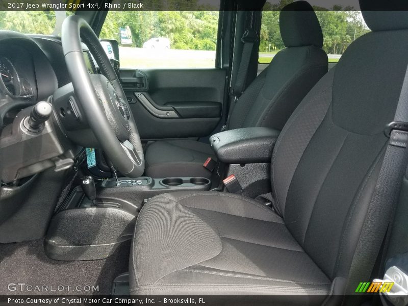 Rhino / Black 2017 Jeep Wrangler Sport 4x4