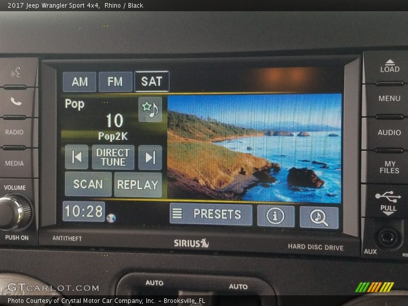 Rhino / Black 2017 Jeep Wrangler Sport 4x4