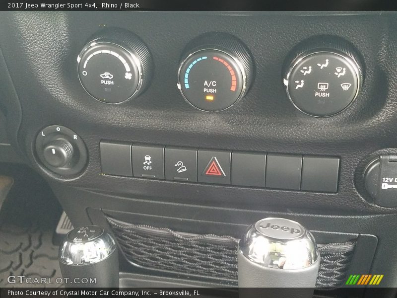 Rhino / Black 2017 Jeep Wrangler Sport 4x4