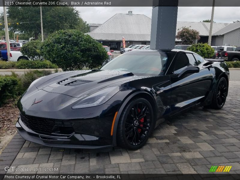 Front 3/4 View of 2015 Corvette Z06 Coupe