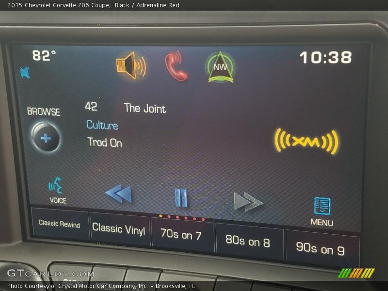Black / Adrenaline Red 2015 Chevrolet Corvette Z06 Coupe