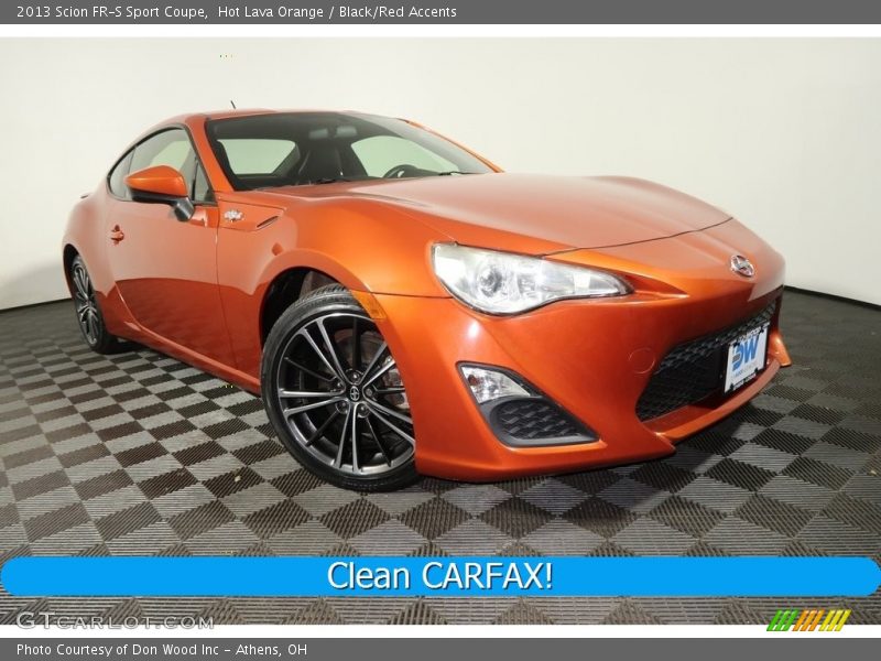Hot Lava Orange / Black/Red Accents 2013 Scion FR-S Sport Coupe