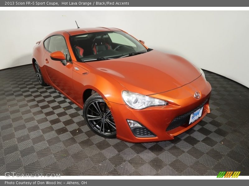 Hot Lava Orange / Black/Red Accents 2013 Scion FR-S Sport Coupe