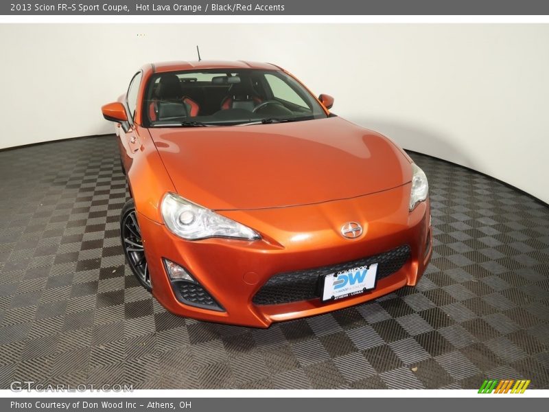 Hot Lava Orange / Black/Red Accents 2013 Scion FR-S Sport Coupe