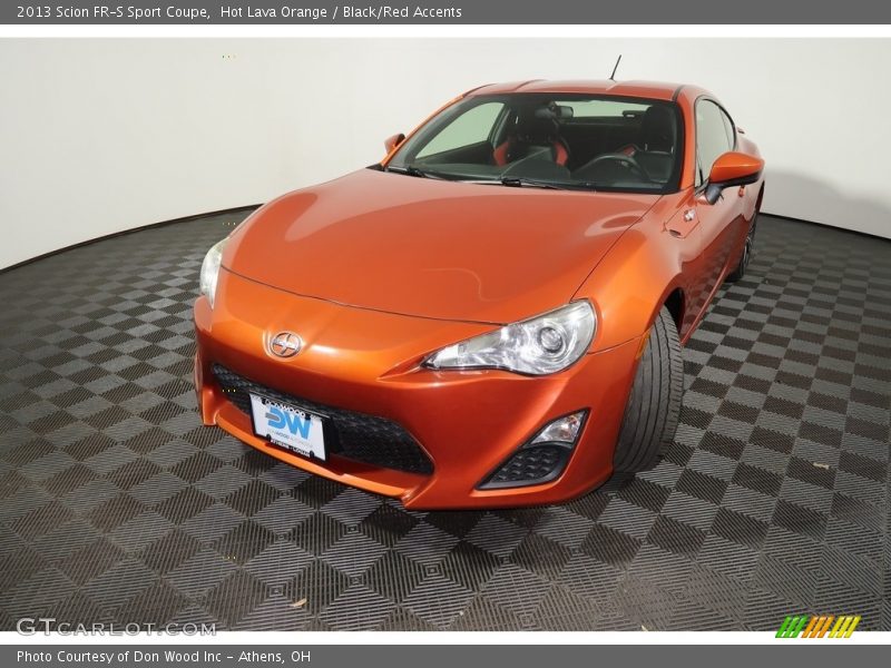 Hot Lava Orange / Black/Red Accents 2013 Scion FR-S Sport Coupe