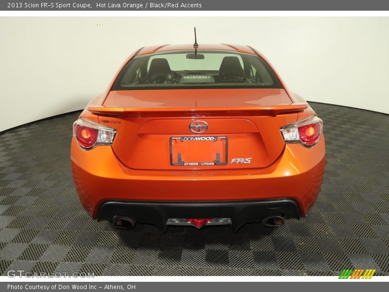 Hot Lava Orange / Black/Red Accents 2013 Scion FR-S Sport Coupe