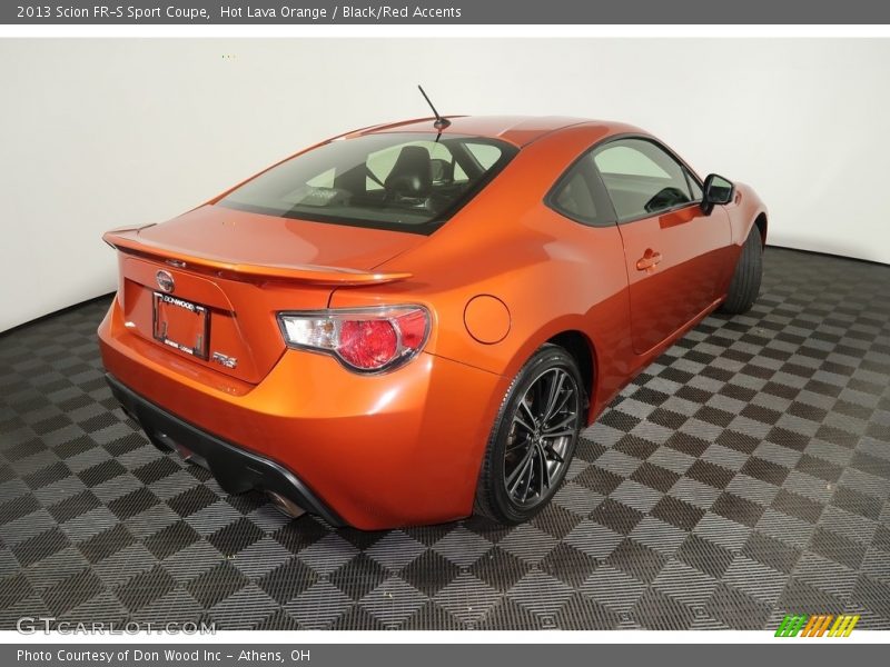 Hot Lava Orange / Black/Red Accents 2013 Scion FR-S Sport Coupe