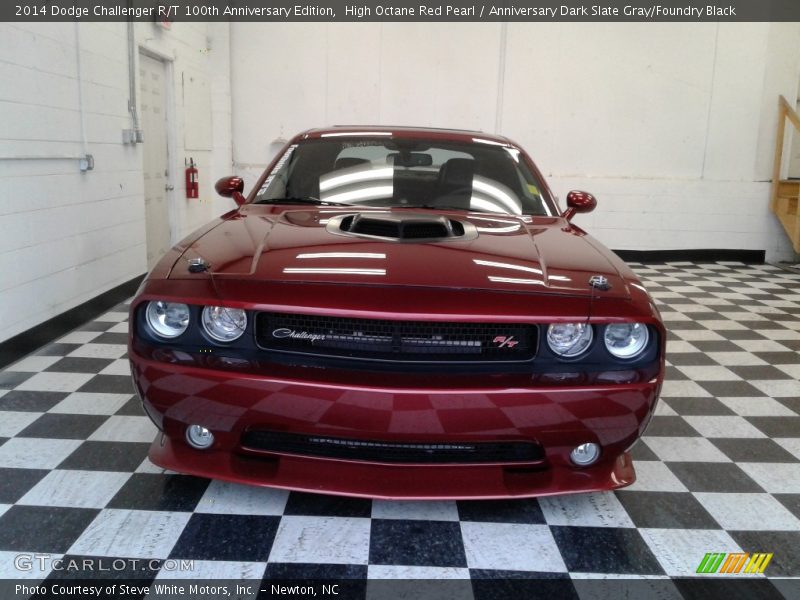 High Octane Red Pearl / Anniversary Dark Slate Gray/Foundry Black 2014 Dodge Challenger R/T 100th Anniversary Edition