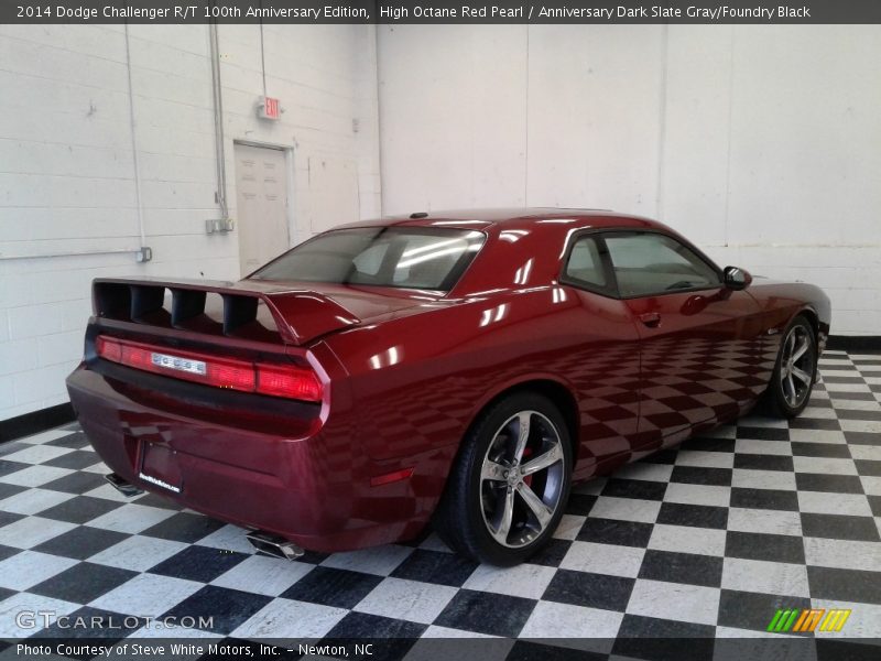 High Octane Red Pearl / Anniversary Dark Slate Gray/Foundry Black 2014 Dodge Challenger R/T 100th Anniversary Edition