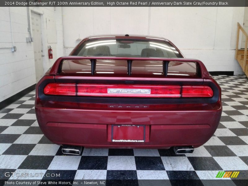 High Octane Red Pearl / Anniversary Dark Slate Gray/Foundry Black 2014 Dodge Challenger R/T 100th Anniversary Edition