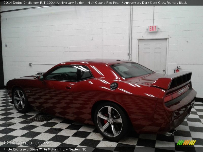High Octane Red Pearl / Anniversary Dark Slate Gray/Foundry Black 2014 Dodge Challenger R/T 100th Anniversary Edition