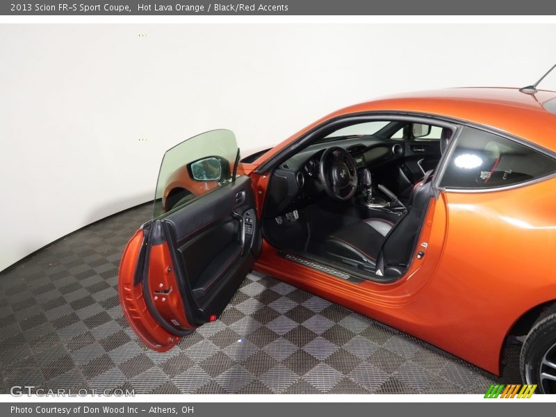 Hot Lava Orange / Black/Red Accents 2013 Scion FR-S Sport Coupe