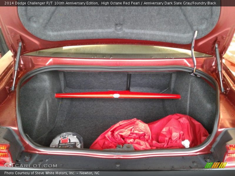 High Octane Red Pearl / Anniversary Dark Slate Gray/Foundry Black 2014 Dodge Challenger R/T 100th Anniversary Edition