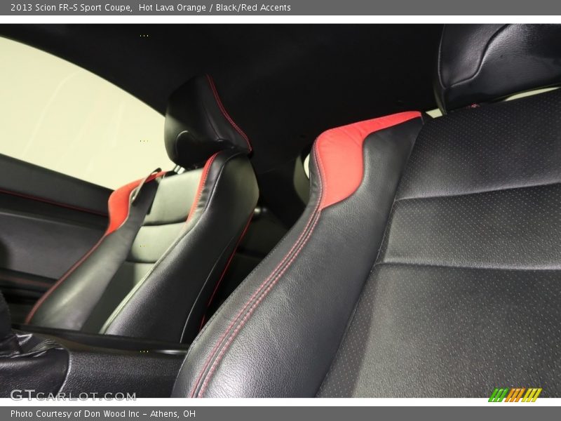 Hot Lava Orange / Black/Red Accents 2013 Scion FR-S Sport Coupe