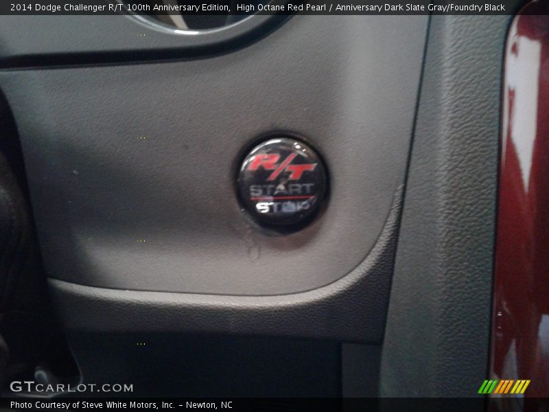 High Octane Red Pearl / Anniversary Dark Slate Gray/Foundry Black 2014 Dodge Challenger R/T 100th Anniversary Edition
